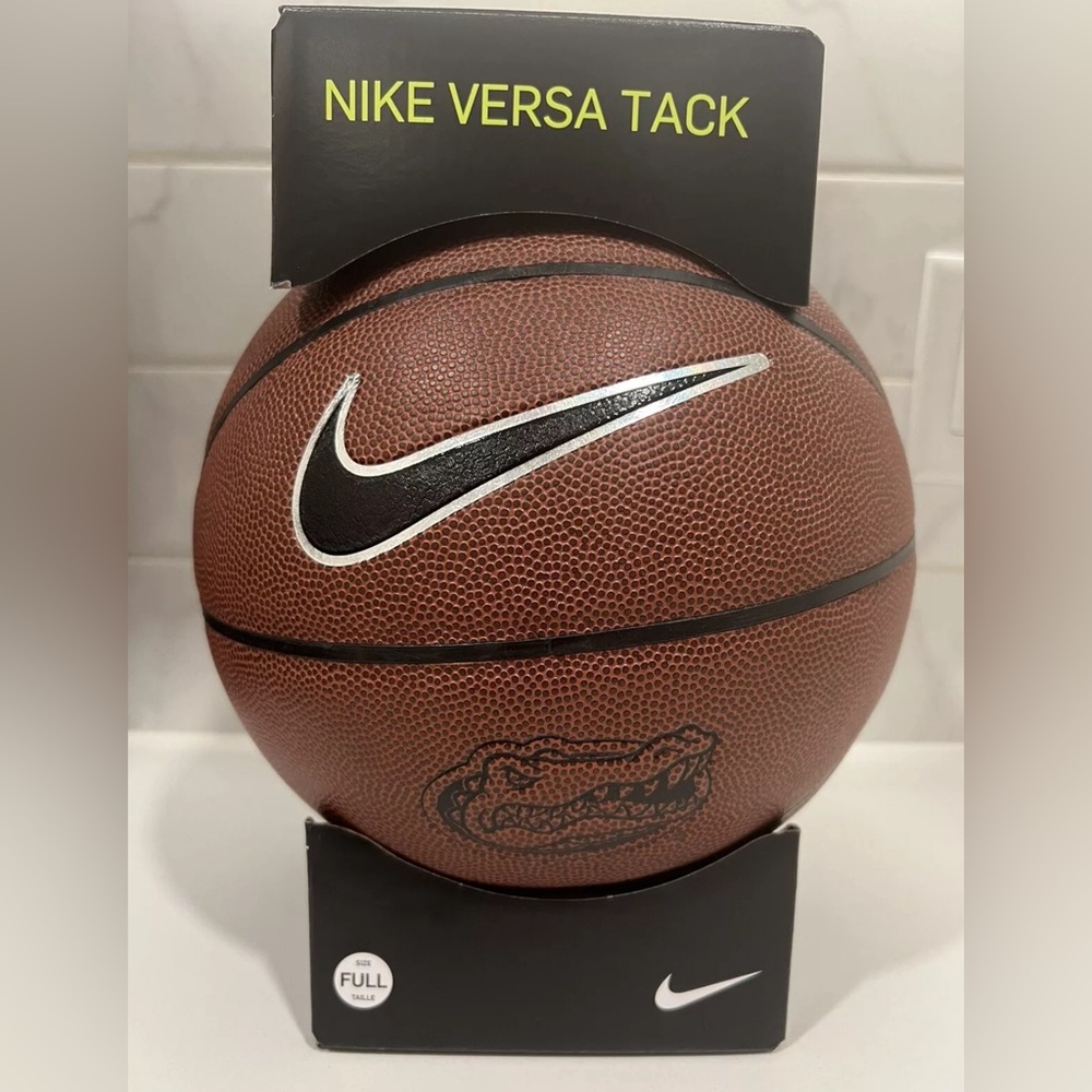 Nike Florida Gators Versa Tack Full Size Basketball 29.5” Brown NEW